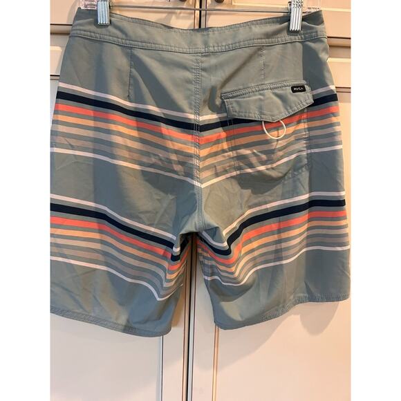 RVCA Men's Islands Trunk Swim/Board Shorts Blue 28 💸BOGO🎉 - Picture 6 of 7